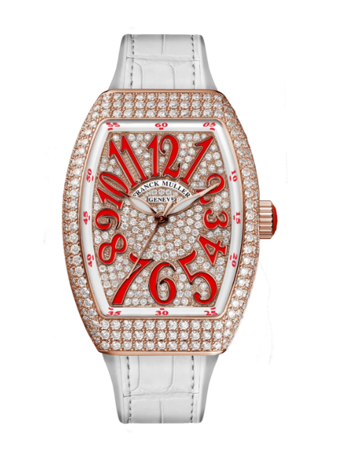 Review Franck Muller Vanguard Lady Replica Watch V 32 SC AT FO D CD 5N DIA RGE 5N (RGE)
